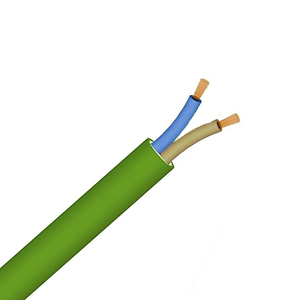 200m. Tubo rotondo verde 2x1,5mm² con conduttore rosso e nero RZ1K - Product Image 1