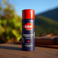Déodorant Spray Mixte Lee Cooper London Heritage Anti-transpirant Longue Durée pour Hommes Adultes France