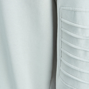 2025 gros hommes sweats meilleur tissu coton mélangé personnalisé sweat-shirt uni personnalisé hommes sweat-shirt vêtements - Product Image 6