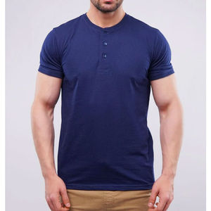 Camiseta para correr sólida para hombre, novedad de 2023, ropa informal OEM más vendida con diseño personalizado de cuello redondo - Product Image 4