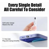 Coque de Téléphone en Silicone Liquide de Luxe pour APPLE iPhone 17 13 14 15 16 Pro Max Étui Housse Antichoc pour iPhone 16 Plus