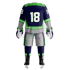 Uniforme de Hockey sobre Hielo Cómodo, Transpirable y que Absorbe la Humedad para Entrenamientos de Equipo y Programas Deportivos - Product Image 6