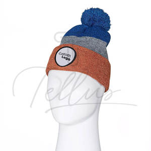 Gorros de Punto de Invierno de Alta Calidad al por Mayor con Logotipo Personalizado, Nuevo Estilo, Más Vendidos, Gorros a Bajo Precio - Product Image 1