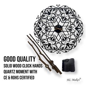 European Style Modern 60cm Steel Single Face <b>Wall</b> <b>Clock</b> <b>for</b> <b>Living</b> <b>Room</b> Unique Art Deco Design Quartz Needle Display Antique - Product Image 3