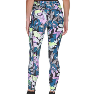 2024 haute qualité tissu Spandex taille haute Yoga Leggings Gym pantalons serrés entraînement course Fitness porter pour les femmes - Product Image 3
