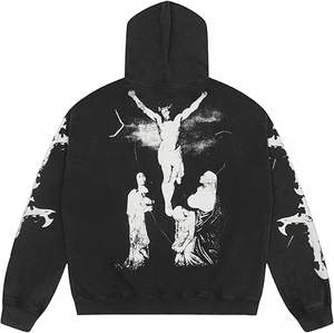 Sudaderas con Capucha Personalizadas con Cierre de Cremallera, Diseño OEM, Forro Polar Sólido para Invierno, para Hombre, Poliéster/Algodón, Logotipo Personalizado por Sublimación - Product Image 5