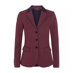 Chaqueta de Competición Ecuestre de la Mejor Calidad para Mujer, Chaqueta de Exhibición Ecuestre con Ribete, Material de Nailon, Tallas y Colores Personalizables - Product Image 6