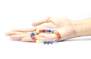 Bracelet de perles de pierre de belles pierres Chakra de haute qualité acheter en ligne auprès du fournisseur de pierre naturelle New Star Agate - Product Image 5