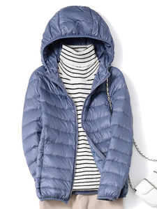 Blouson d'hiver surdimensionné pour homme, fermeture éclair, capuche, chaud, en toile, noir, logo personnalisé disponible, style streetwear - Product Image 4