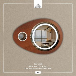 Espejo LED sin Marco para Decoración de Pared con Reflejo Nítido para Espacios Interiores Modernos de la India - Product Image 3