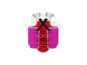 อุปกรณ์ป้องกันหน้าอกและท้องคุณภาพสูง ดีไซน์พิเศษ ผลิตจากหนัง PU ระดับพรีเมียม สำหรับฝึกซ้อม MMA มวยไทย คิกบ็อกซิ่ง และศิลปะการต่อสู้ - Product Image 2