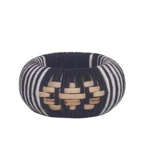 Rond de serviette tissé en macramé de concepteur pour la décoration de table de mariage pour des occasions de fête caractéristique stockée - Product Image 2