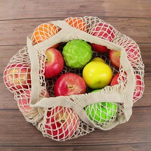 Eco-Friendly Recyclable Cotton <b>Net</b> <b>Bag</b> with Customizable Size & Compartments for Multi-Use Applications - Product Image 2