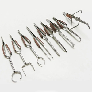 ชุดแหนบบัดกรีคุณภาพระดับพรีเมี่ยมมีด้ามจับไฟเบอร์ในรูปทรงต่างๆคุณสมบัติการล็อคแหนบเหล็กสำหรับขาย - Product Image 3