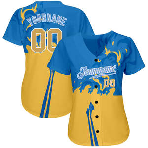 Suministro de camisetas de béisbol profesional que ofrece nombres y números personalizados, tela transpirable, comodidad de secado rápido y calidad del equipo - Product Image 5