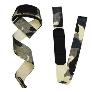 สายรัดข้อมือผ้าฝ้ายสำหรับยกน้ำหนัก เพิ่มแรงรองรับ พร้อมบริการ OEM สำหรับใช้ในโรงยิมและกีฬา - Product Image 4