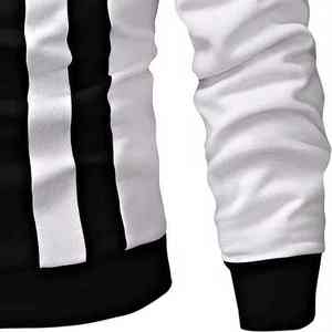 เสื้อสเวตเชิ้ตผู้ชายสำหรับฤดูหนาว ผ้าโพลีเอสเตอร์ผสมคอตตอน ทรงหลวม ผ้าฟลีซเนื้อนุ่ม ระบายอากาศได้ดี ขายส่ง ราคาพิเศษ ลายพิมพ์ลำลอง ถักทออย่างดี เหมาะสำหรับออกกำลังกาย - Product Image 4