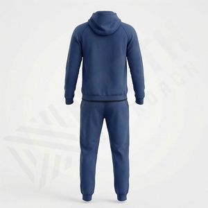 Ventes en gros de survêtements de sport pour hommes en coton 100%, sur mesure, taille plus, jogging, fitness, survêtement d'hiver, tenue de sport - Product Image 2