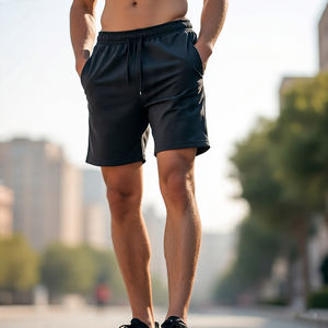 <b>Men</b> Heavyweight Sweat Shorts <b>Men's</b> Gym Fitness Jogger Vintage Short's <b>Men</b> - Product Image 2