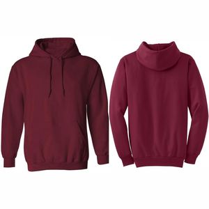 Sweat-shirts d'hiver pour hommes de qualité supérieure, imprimés sur mesure, toutes tailles, lourds, amples, épais, vêtements de sport, logo personnalisé, sweat-shirts unis - Product Image 2