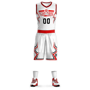 OEM/ODM logotipo personalizado impreso uniforme de baloncesto profesional de alta calidad uniforme de baloncesto BSCI, poliéster, ropa deportiva - Product Image 1