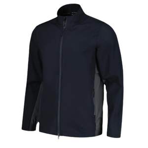 Veste coupe-vent Softshell personnalisable pour hommes de haute qualité avec capuche imperméable et coupe-vent pour l'extérieur fermeture à glissière - Product Image 1