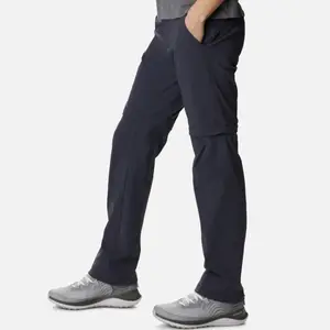 Pantalon coupe-vent en nylon léger haute performance Pantalon de randonnée convertible extérieur personnalisé convertible Trail Zip Off pour femme
