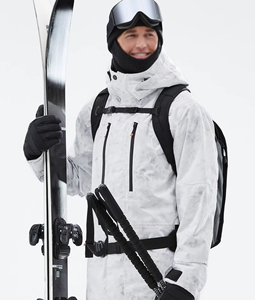 Combinaison de ski imperméable grande taille, chaude, coupe-vent, respirante, pour homme, pour le ski en plein air, ensemble veste et pantalon - Product Image 3