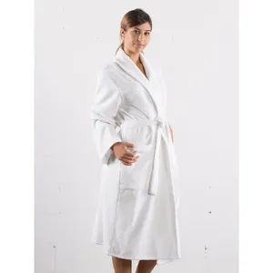 Peignoir en tissu éponge personnalisable pour les articles de bain et de toilette, peignoir de qualité supérieure - Product Image 4
