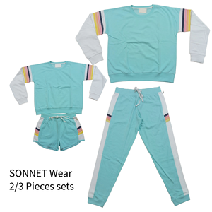 Ensemble de survêtement à manches longues pour femmes pour la course et le sport en gros personnalisé femmes nouveaux ensembles 3 pièces à la mode de haute qualité - Product Image 3