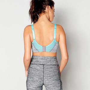 Soutien-gorge de sport en maille respirante super douce pour femmes bon prix vêtements d'entraînement de fitness soutien-gorge de sport à vendre vêtements avec logo personnalisé - Product Image 3