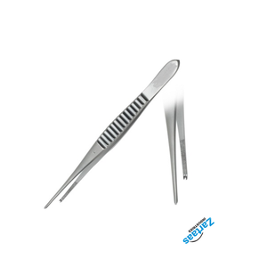 Pinzas de Tejido Gillies de Acero Inoxidable de Alta Calidad, 1x2 Dientes, 15 cm, Fabricante y Exportador de Instrumentos Quirúrgicos - Product Image 3