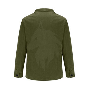 Customized Logo Corduroy <b>Jacket</b> for <b>Men</b> Fashion Wear With <b>Down</b> <b>Fill</b> Winter Outdoor Wear Low MOQ - Product Image 3
