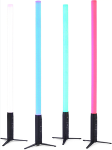 READY TO SHIP CHAUVETTs PRO WELL STX 360 Battery-Operated and APP Controlled 360 <b>LED</b> <b>Tube</b> IP65 4-Pack NEW - Product Image 6