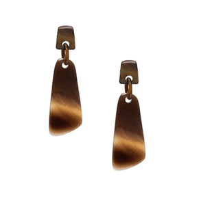 Diseño elegante Ecológico Cuerno de búfalo Lacado Pendientes Joyería Mujer Hecho a mano precio barato producto - Product Image 5