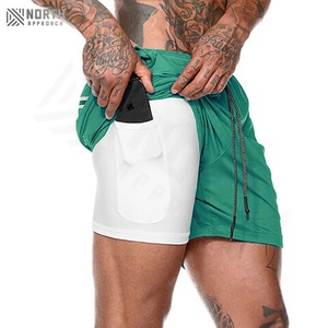 Pantalones Cortos Deportivos para Hombre, Nuevos, de Verano, con Estampado Sólido, Cintura Elástica, Transpirables, de Secado Rápido, Casuales, para Hacer Ejercicio al Aire Libre, Caminar por la Playa - Product Image 4