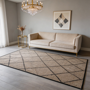 Tappeto in Polipropilene Intrecciato Antiscivolo Durevole per Esterni, Patio, Giardino, Balcone o Soggiorno, Leggero e Facile da Pulire - Product Image 3