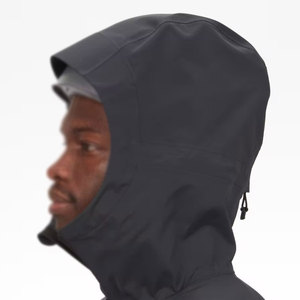 Tendance Veste Softshell Homme À Capuche Décontractée Hiver Streetwear Séchage Rapide Respirant Solide Polyester/Nylon - Product Image 2