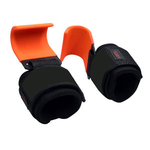 Ganchos de Levantamiento de Pesas Duraderos con Soporte para Muñeca para Entrenamiento de Gimnasio - Product Image 2