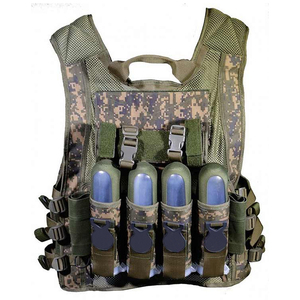 Arnés de personalización ligero, chaleco de Paintball con bucles de vaina elástica, chaleco de Paintball cómodo ventilado acolchado - Product Image 6