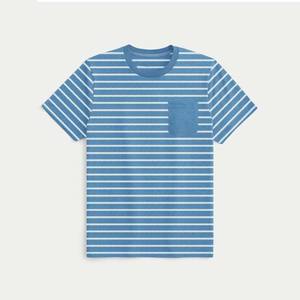 Nuevo estilo de moda, diseño a rayas, ropa para hombre, camisetas para hombre, ropa de calle de verano de manga corta, camisetas de algodón 100% con cuello redondo para hombre - Product Image 1