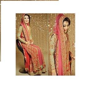 Alta calidad personalizable último diseño vestidos de trabajo a mano boda paquistaní nupcial Lahenga ropa india y paquistaní - Product Image 3