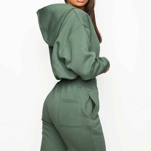 2025 nuevos conjuntos de mujer, conjunto deportivo informal de dos piezas para mujer, chándal de talla grande - Product Image 4