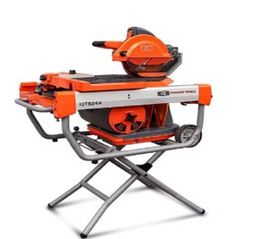 HIGH QUALITY IQ <b>Power</b> <b>Tools</b> IQ-TS244-OPK 2000W 254mm (10") Dry Cut Masonry Saw Kit with Extension Table & Vacuum Attachment - Product Image 2