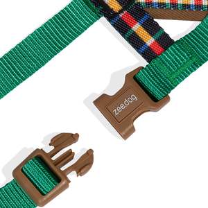 Harnais pour chien Norwegian Luxury Softer-Walk en polyester à motifs écossais et unis pour chiens de petite, moyenne et grande taille, pour la promenade. - Product Image 5