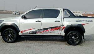 รถกระบะไฮลักซ์ แอดเวนเจอร์ ปี 2022 เครื่องยนต์ดีเซล/เบนซิน มือสองจาก GCC เกียร์อัตโนมัติ ระบบควบคุมความเร็วอัตโนมัติ (ACC) มาตรฐานไอเสียยูโร 6 - Product Image 4