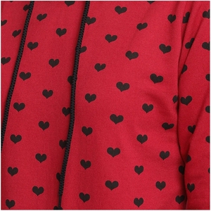 เสื้อฮู้ดผู้หญิงลำลอง คุณภาพสูง เสื้อฮู้ดโอเวอร์ไซส์สำหรับฤดูหนาว รุ่นใหม่ล่าสุด เสื้อฮู้ดโอเวอร์ไซส์แบบไหล่ตกสำหรับผู้หญิง - Product Image 5