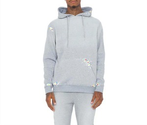 Nuevo diseño, chándal Unisex, bordado personalizado, Joggers apilados, chándal, ropa de calle de moda, ropa deportiva delgada para hombres - Product Image 2