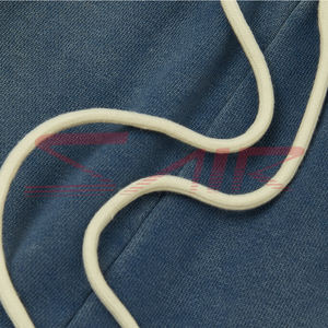 Short de survêtement vintage délavé au soleil pour hommes vieilli 100% fermeture à cordon de serrage en coton impression 3D personnalisée - Product Image 2