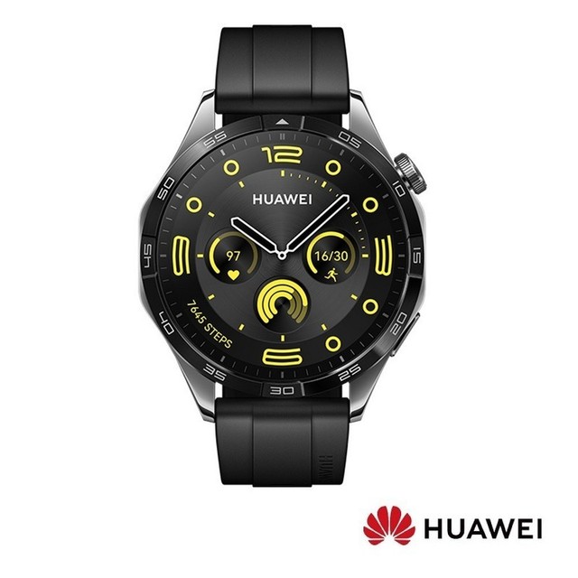Honor Watch GT 4 46mm Black AMOLED 1.43"50m Water Resistant Smart Watch by FedEx